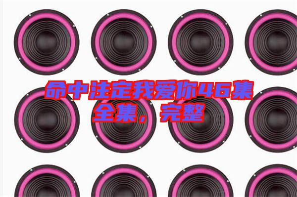 命中注定我愛你46集全集，完整
