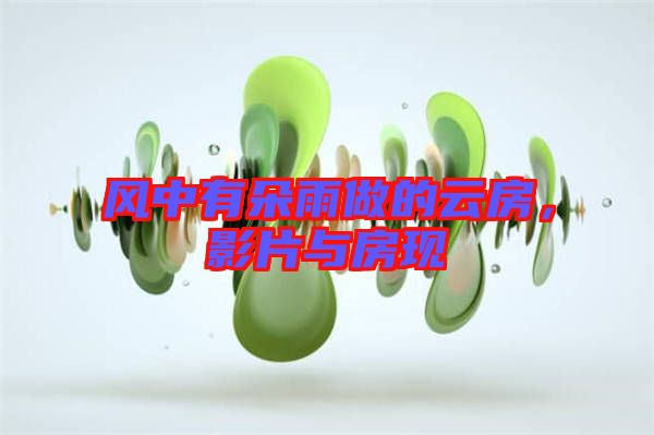 風(fēng)中有朵雨做的云房，影片與房現(xiàn)