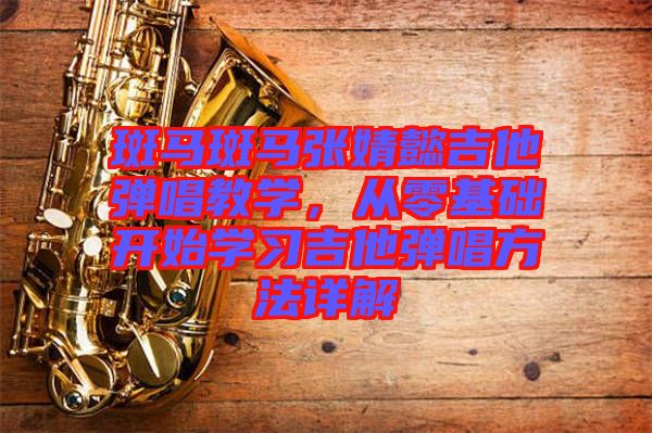 斑馬斑馬張婧懿吉他彈唱教學(xué)，從零基礎(chǔ)開始學(xué)習(xí)吉他彈唱方法詳解