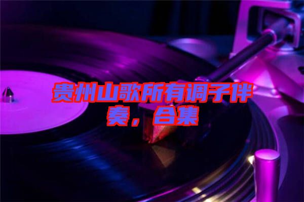貴州山歌所有調子伴奏，合集
