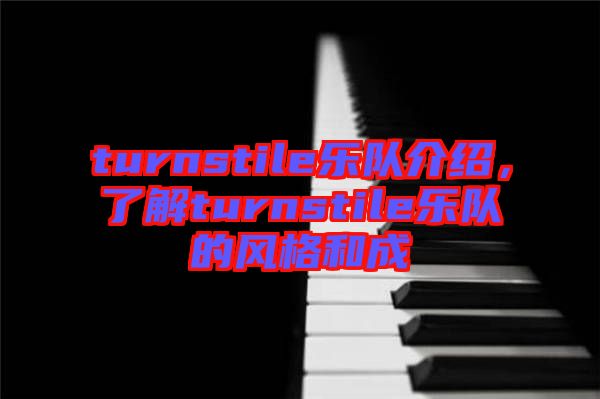 turnstile樂隊(duì)介紹，了解turnstile樂隊(duì)的風(fēng)格和成