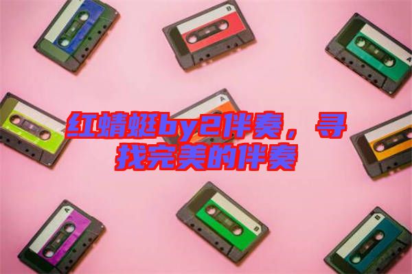 紅蜻蜓by2伴奏，尋找完美的伴奏