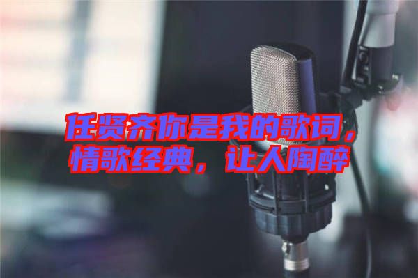 任賢齊你是我的歌詞，情歌經(jīng)典，讓人陶醉