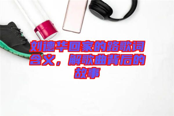劉德華回家的路歌詞含義，解歌曲背后的故事