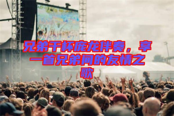 兄弟干杯龐龍伴奏，享一首兄弟間的友情之歌