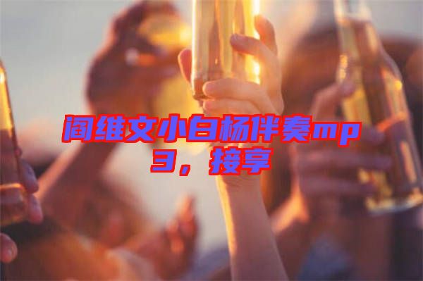 閻維文小白楊伴奏mp3，接享