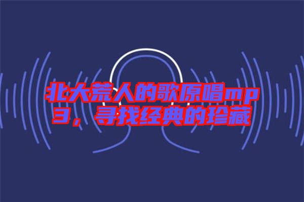 北大荒人的歌原唱mp3，尋找經典的珍藏