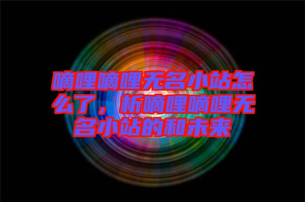 嘀哩嘀哩無(wú)名小站怎么了，析嘀哩嘀哩無(wú)名小站的和未來(lái)