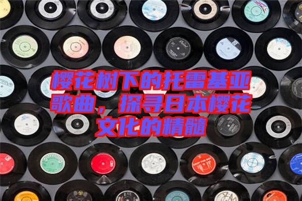 櫻花樹下的托雷基亞歌曲，探尋日本櫻花文化的精髓