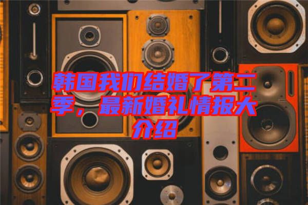 韓國(guó)我們結(jié)婚了第二季，最新婚禮情報(bào)大介紹