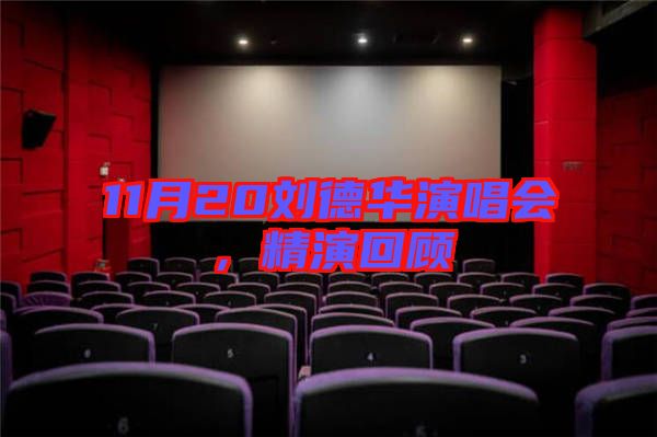 11月20劉德華演唱會(huì)，精演回顧