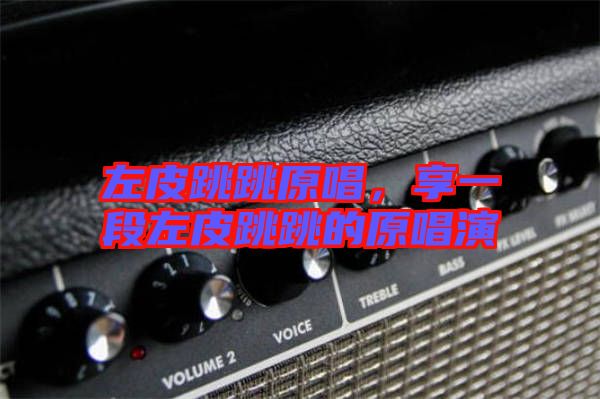 左皮跳跳原唱，享一段左皮跳跳的原唱演