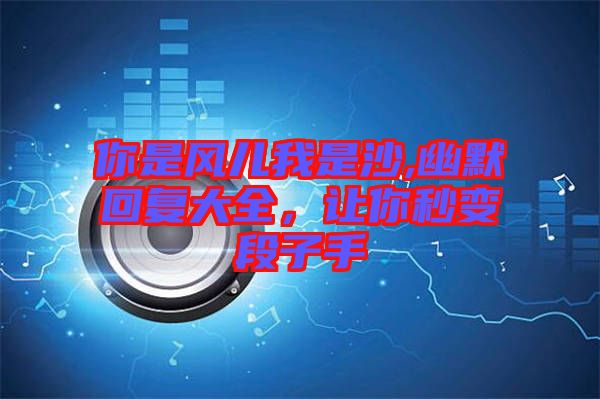 你是風兒我是沙,幽默回復(fù)大全，讓你秒變段子手