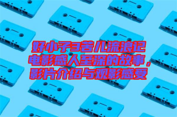 好小子3苦兒流浪記電影感人至深的故事，影片介紹與觀影感受
