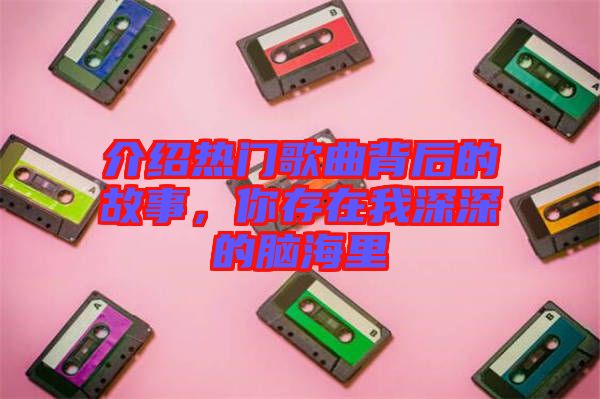 介紹熱門(mén)歌曲背后的故事，你存在我深深的腦海里