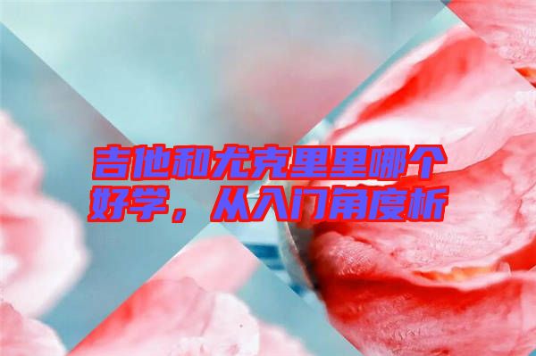 吉他和尤克里里哪個(gè)好學(xué)，從入門角度析