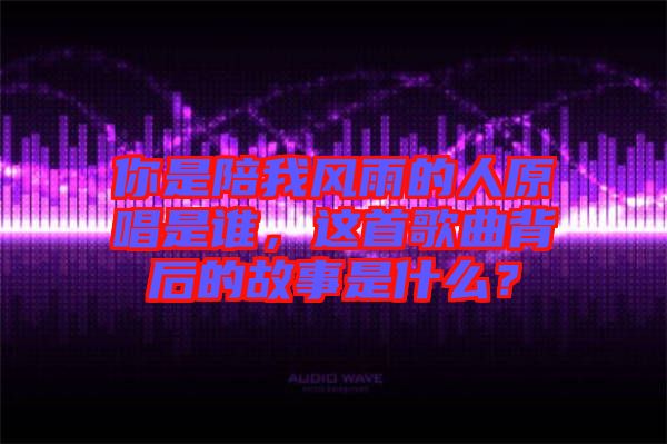 你是陪我風(fēng)雨的人原唱是誰(shuí)，這首歌曲背后的故事是什么？