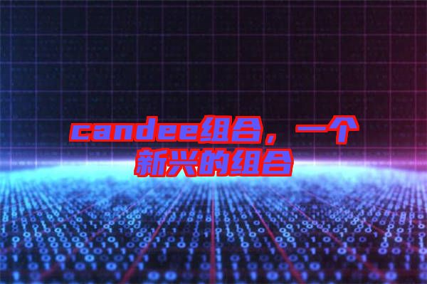 candee組合，一個(gè)新興的組合