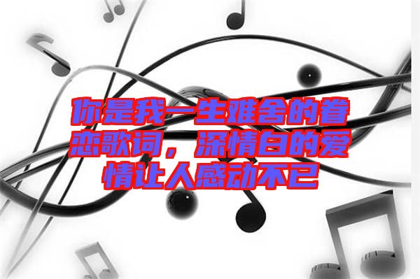 你是我一生難舍的眷戀歌詞，深情白的愛情讓人感動不已