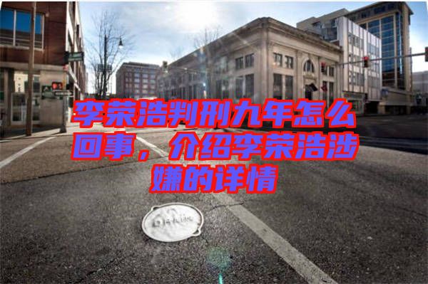 李榮浩判刑九年怎么回事，介紹李榮浩涉嫌的詳情