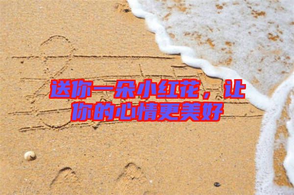 送你一朵小紅花，讓你的心情更美好