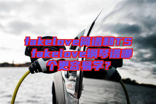 fakelove簡譜和TS fakelove鋼琴譜哪個更容易學(xué)？