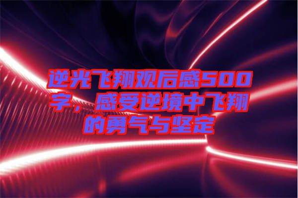 逆光飛翔觀后感500字，感受逆境中飛翔的勇氣與堅(jiān)定