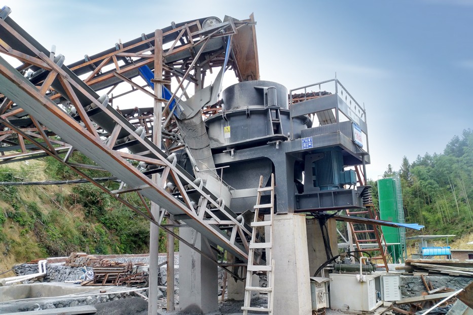 福建三明時產(chǎn)150-200噸石英石制砂生產(chǎn)線成套設備